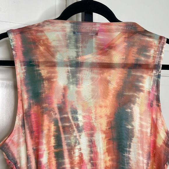 Steve Madden Women's Dahlia Cowl Neck Sleeveless Bodysuit Size L Mobwife - Picture 6 of 13